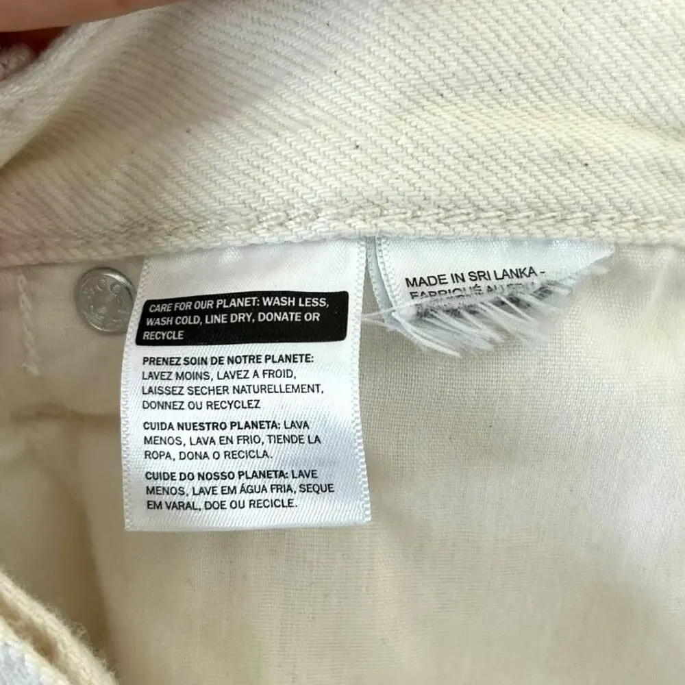 Levi's Cinch Baggy Jeans Women's Sz 27 Blank Impact Wide Leg Skater Indie - Picture 6 of 7